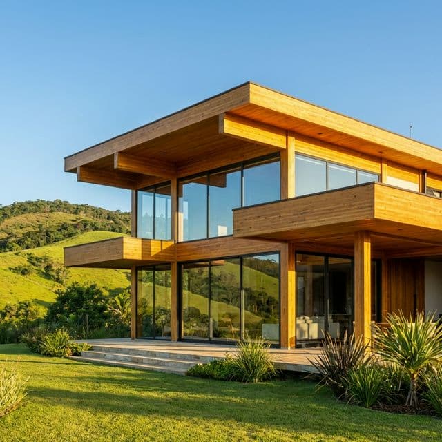 Дома из клееного бруса